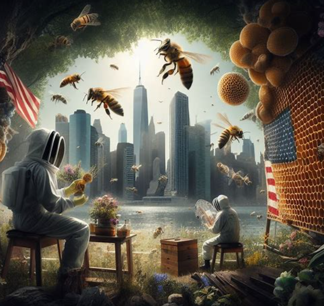 New York Honeybee Hives Unveiling the Silent Threat of Pesticide-Laden Beeswax